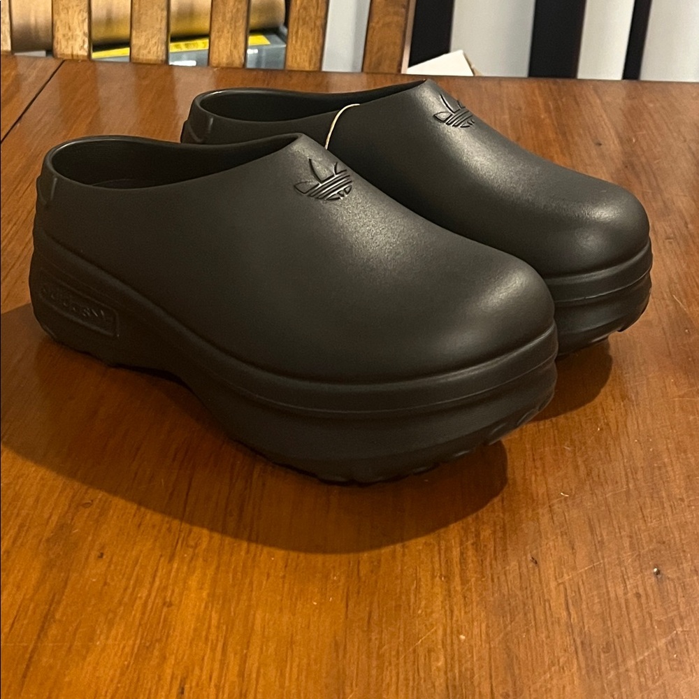 Adidas Stan Smith Mule Shoes Sandals new black Women’s Size 9